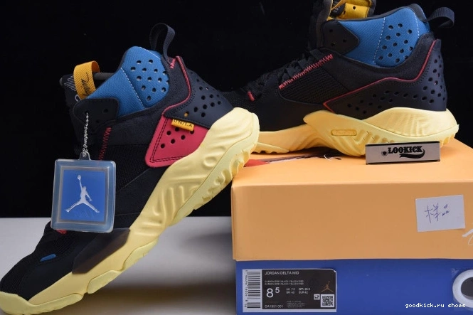 Rep DA1951-001 NOIR' 'OFF MID X UNION JORDAN DELTA LA 0804
